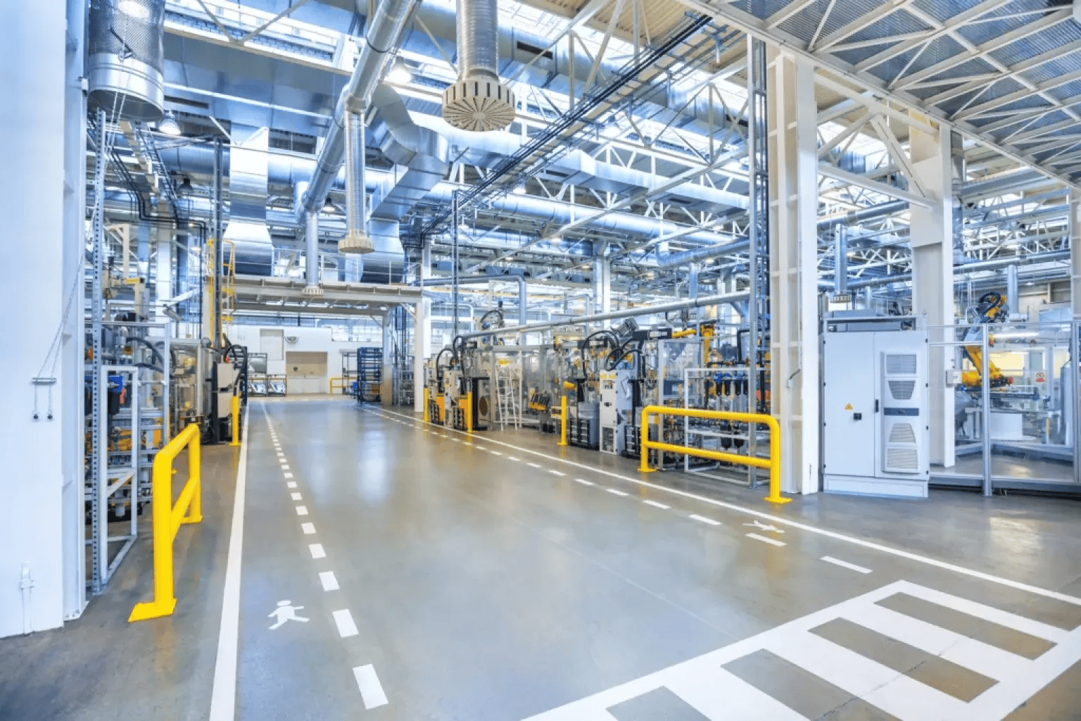 Industrial floor preparation